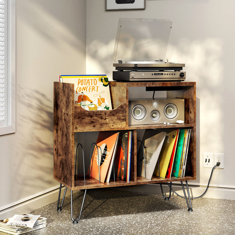 33 " H Multimedia Storage, Brown