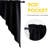 Swag Valances for Windows, Thermal-Insulated Rod Pocket Kitchen Curtains, 2 Panels-2092146431-2092146427