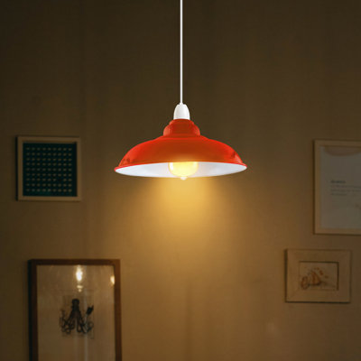 Eutropios 27cm H Metal Bowl Lamp Shade ( Screw On )