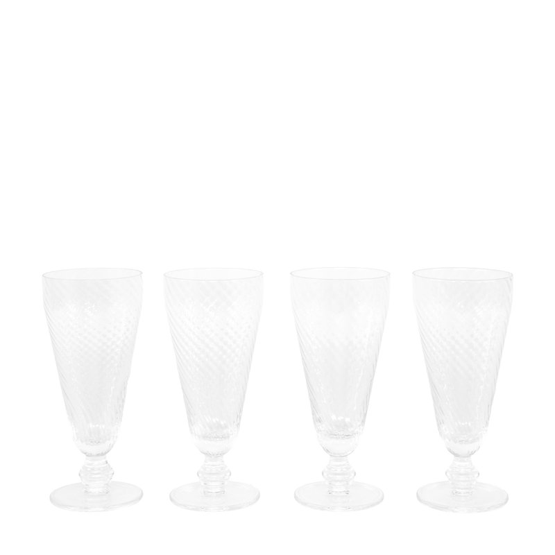 180ml Flute Set, Clear