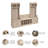 Arulappu Hall Tree with 40W Bench and Shoe Storage-1089510980
