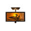 Loon 2 - Light Semi Flush Mount