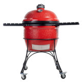 24" BigJoe Charcoal Grill with Side Shelves