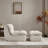 Armless Bean Bag Set With Ottoman (set Of 2)-967826022