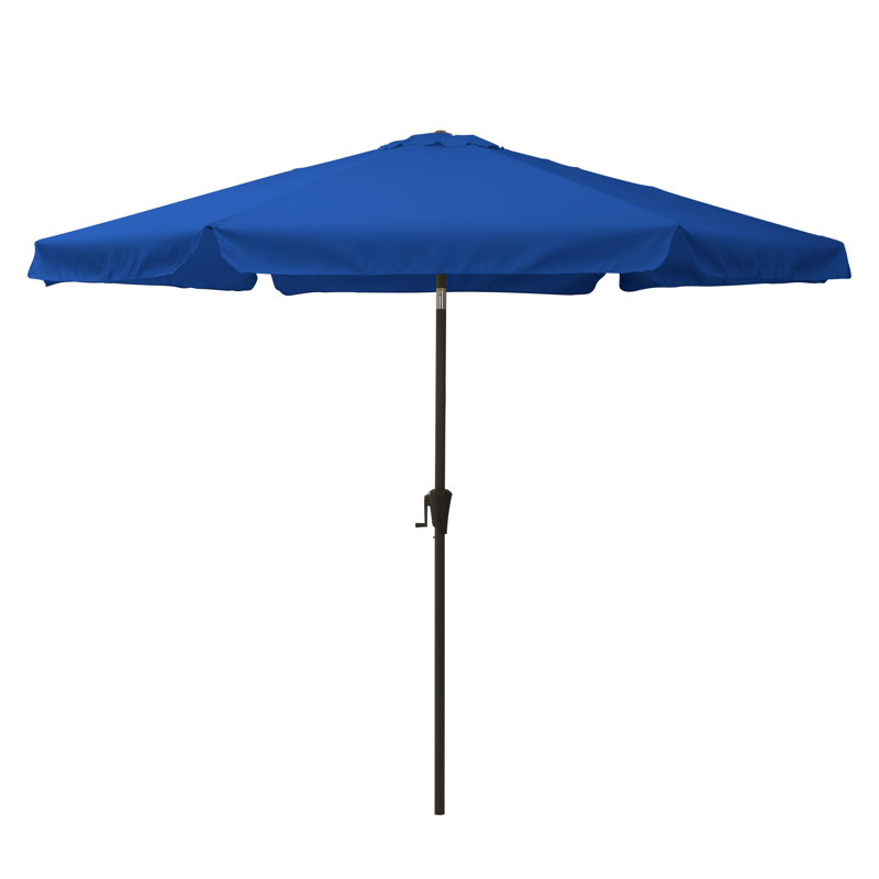 Marinette 117'' Market Umbrella, Cobalt Blue