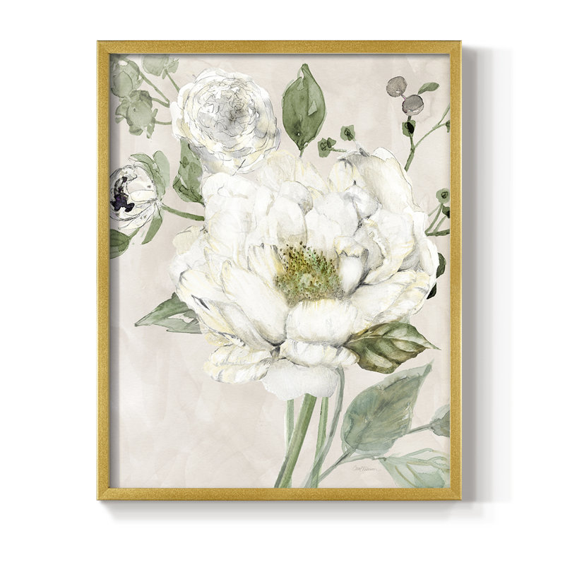 Impression sur jardin Garden Elegance II - bois massif, H 15 po x l 12 po, Doré
