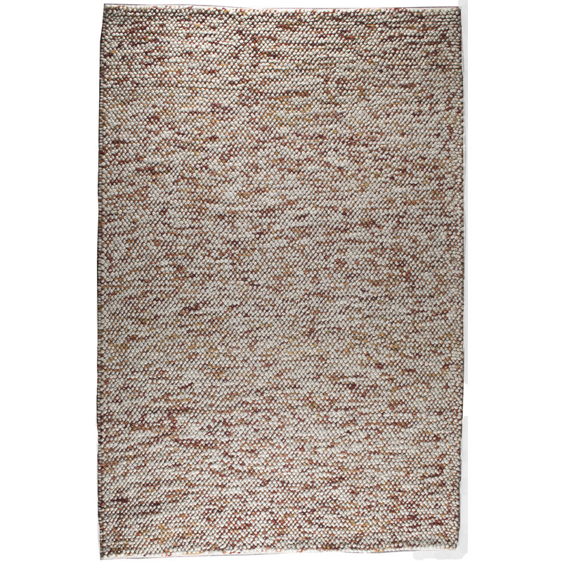 Jenks Solid Colour Hand Woven Area Rug, Rectangle 90 x 150cm