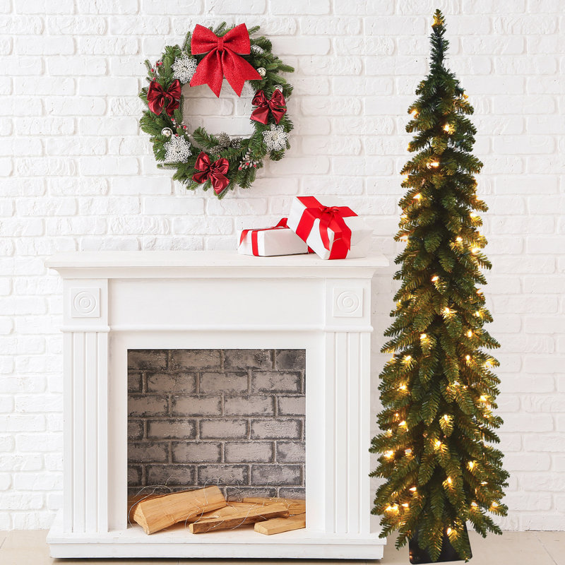 Sapin de Noël artificiel vert, 7'
