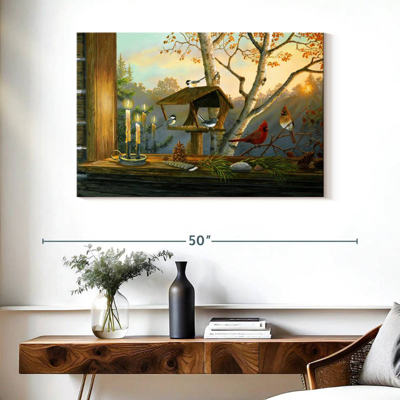Brampt Evening Reflections, 26" H x 39" W