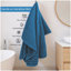 Pack of 4 Ribbed Cotton Towels, Hand, Bath Towels & Sheets, Premium Soft Feel, Quick Dry & Highly Absorbent Towelette-124328145-118474294