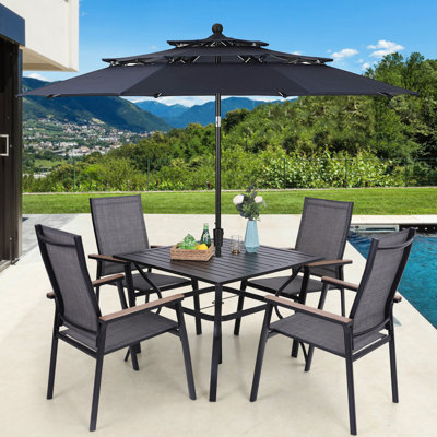 4 - Person Patio Dining Set with