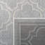 Tapis gris clair / ivoire à motif géométrique Ammundsen-1282175002