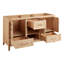 60" Burfield Double Bathroom Vanity Set with Oval Undermount Sinks-887363045-885499297-885499299