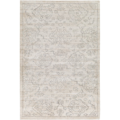 Tapis ivoire / gris anthracite Malonne