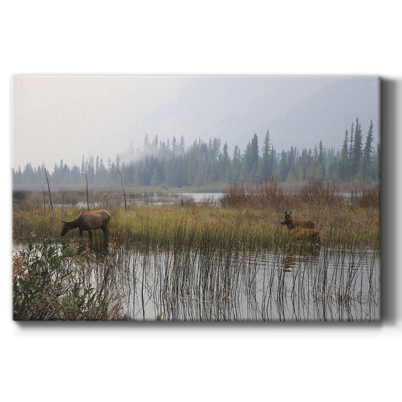 Out with the Twins Premium Gallery Wrapped Canvas - Ready to Hang, 32" H x 48" W