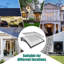 GUANSU-CN Polycarbonate Cover Retractable Door / Window Awning-124654865-124654863