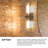 Kipton 2-Light Bath Vanity Wall Sconce-573314858