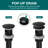 Topcraft Dual-Handle Wide-Spout Bathroom Faucet With Pop-Up Drain-123398893