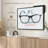 " Eyeglasses Exam Canvas Print "-1233755151