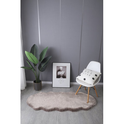 Tapis taupe Mane