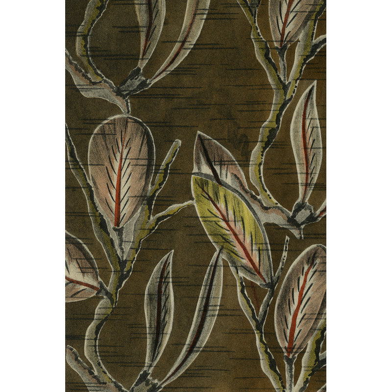 «Delicate Deco Motif» par Baxter Mill - peinture sur toile tendue, H 36 po x l 24 po