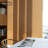Sharmaine Threaded Twist Roll Adjustable Sliding Panel Blinds