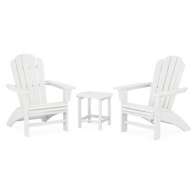 POLYWOOD Country Living Adirondack Chair Set