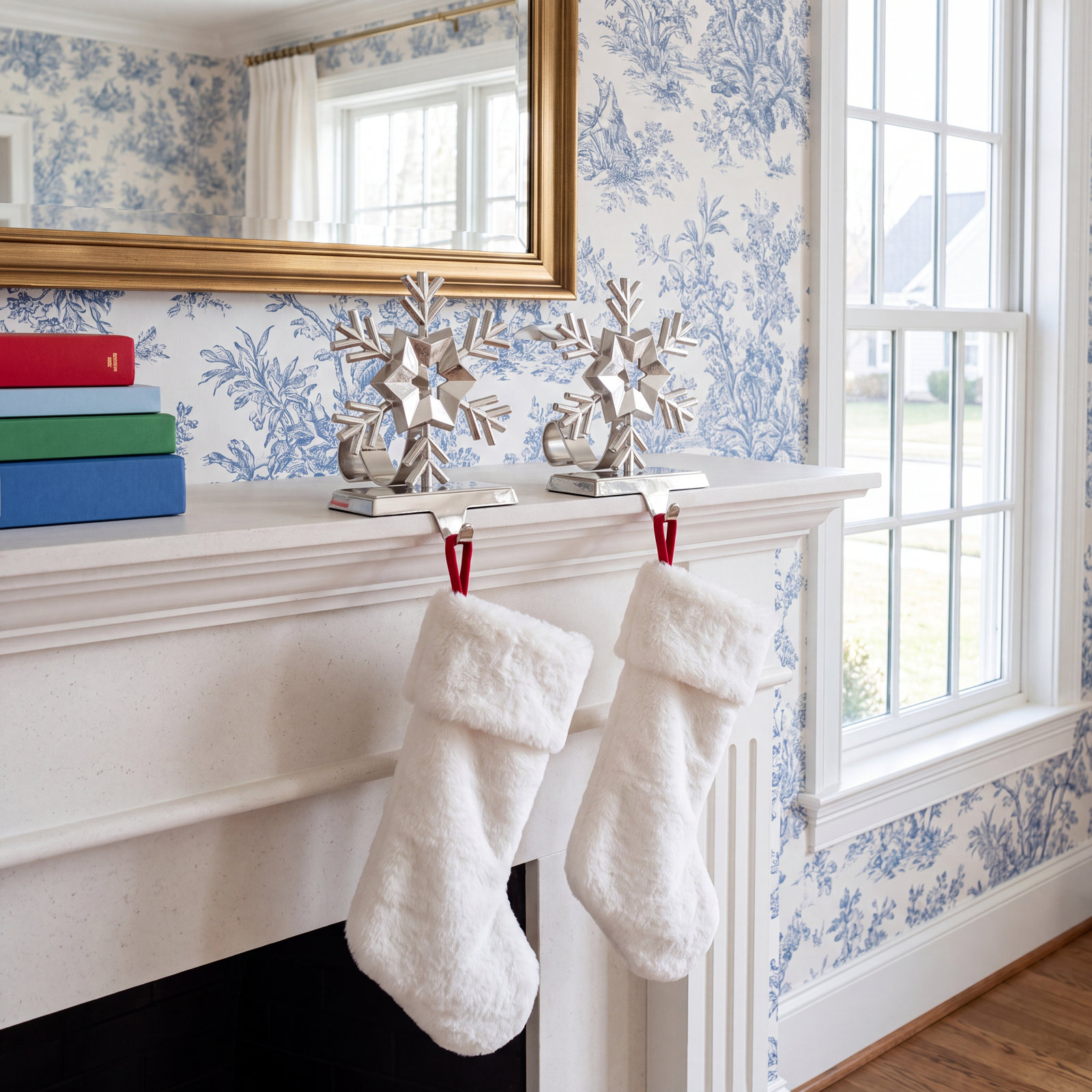 Stocking Holder, Silver