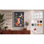 Fox Under Moonlight Boho - Wrapped Canvas-1649288001-1649288025
