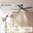 5-Blade Modern Ceiling Fan with Lights, Remote and Alexa Control, Quiet DC Motor, Dimmable, Outdoor Indoor-331082649-331082654