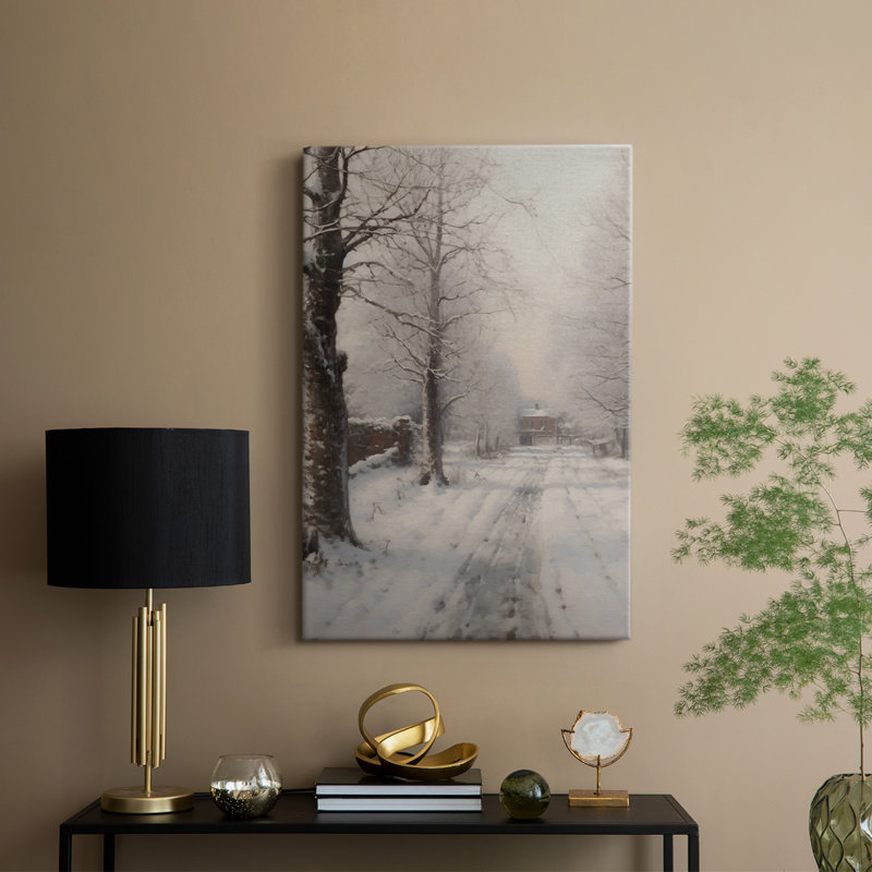 Paysage rétro XXIX - galerie Cavas, H 18 po x l 12 po