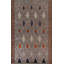 Tapis gris en laine noué à la main de conception unique 6 pi 11 po x 9 pi 7 po New Age