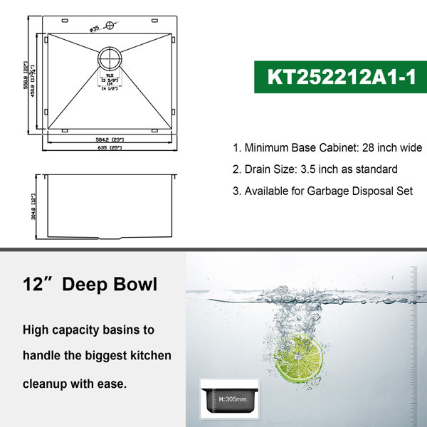 Dimensions du produit
