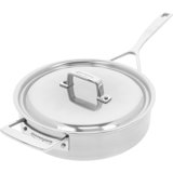 Demeyere Essential 5 5-Ply 3-Qt Stainless Steel Saute Pan with Lid