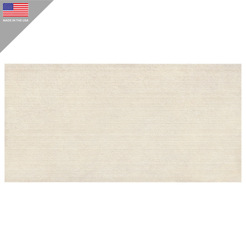 American Urban 24 in. x 48 in. Concrete Look Chiseled Porcelain Floor and Wall Tile (2 PCS, 16 Sq. Ft./Case), Beige