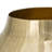 11x11x9" Aluminum Chisel Flower Vase,