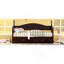Lit de jour simple en bois avec lit gigogne simple, lit de jour extensible avec deux tiroirs de rangement, espresso-27837118