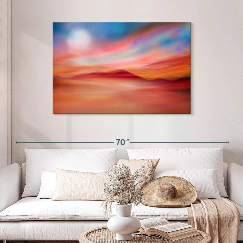 Avery Desert Moon, 30" H x 45" W
