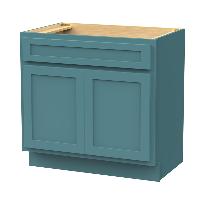 33'' Single Bathroom Vanity Base Only, Green