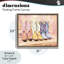 Cadre flottant peint Painted Trio, design par Kim Allen-198185706-198185701