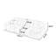 Canapé modulaire en chenille blanc crème-1409713503-1409713508