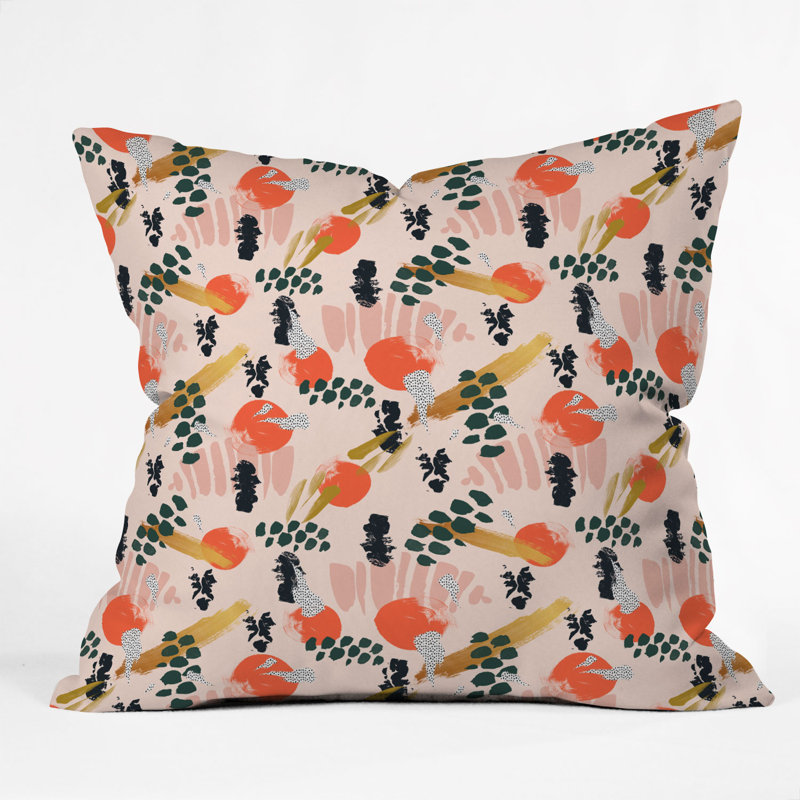 Coussin décoratif intérieur / extérieur Marta Barragan Camarasa, 18 po x 18 po