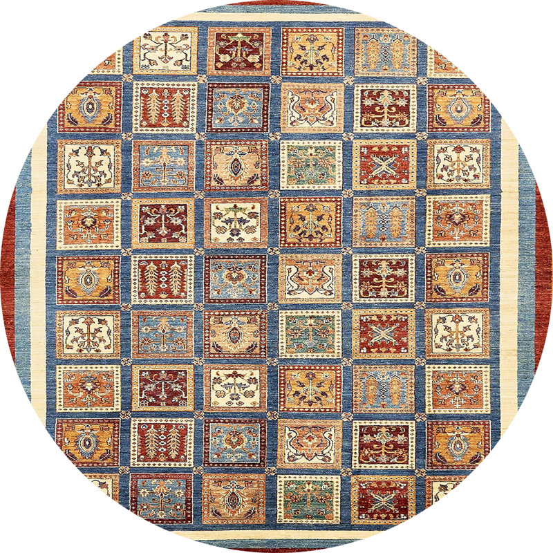 Tapis abstrait moderne 379, Rond 4 pi