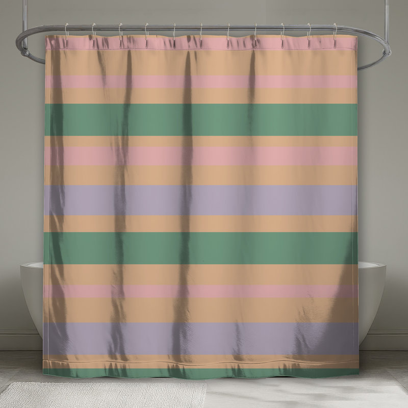 Rideaux de douche Pastel, L 70 po x H 93 po