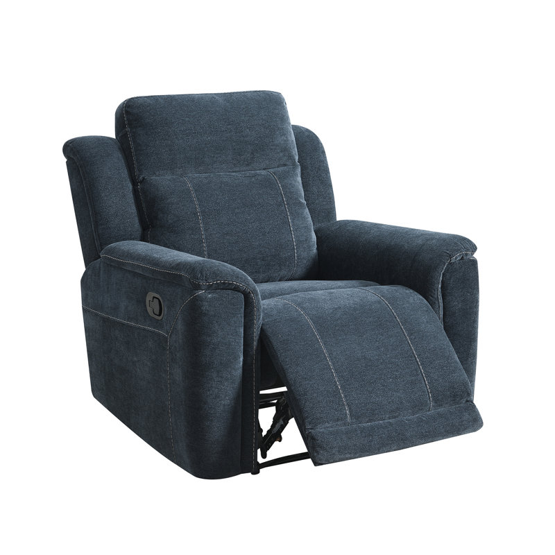Sumana 100cm Wide Standard Recliner, Navy