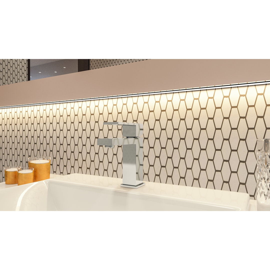 Duro Single-Hole Single-Handle Bathroom Faucet with Push Pop Drain Symmons 