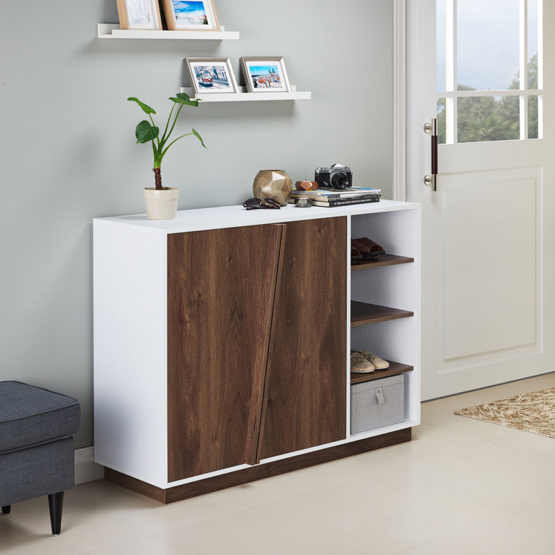 16 Pair Shoe Storage Cabinet