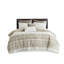 Housse de couette pour grand lit en coton avec chenille 3 pièces-129761591-129761593