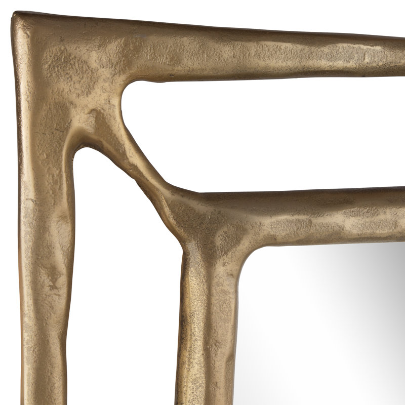 Felix Cast Aluminum Wall Mirror