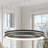 1-Light Dimmable Ring LED Chandelier